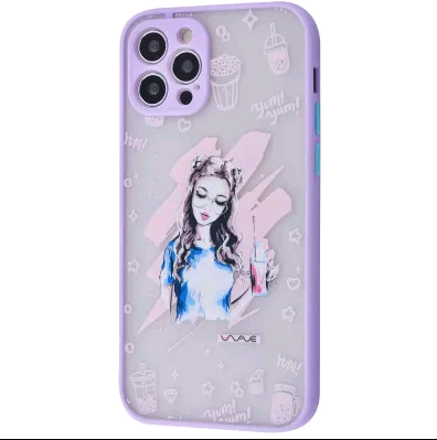 WAVE Cartoon Case  iPhone 12 Pro (girly lifestyle)-0